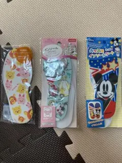 13-17cm 子供用キャラクターインソール3点セット