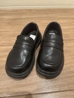 子供用 ローファー 黒