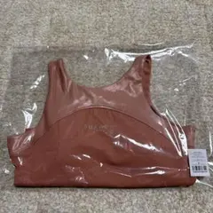 SUKALA シマープリントショートタンクトップ コーラルピンク【未使用
