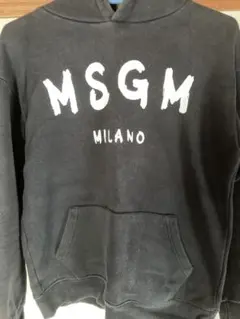 (断舎離)MSGM MILANO パーカー ブラック XLのサムネイル