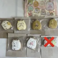 新品⭐️すみっコぐらし　クッキーキーチャームコット6点キーホルダー