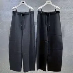 ＜H＞ウールスムース カーブパンツ