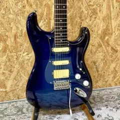 【Jagard】ストラトタイプ エレキギター ジャパンビンテージ 青×黒 順反り Jagard】ストラトタイプ エレキギター ジャパンビンテージ 青×黒 順