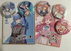 ホロライブ みこめっと 星街すいせい さくらみこ 缶バッジ 色紙 7点セット