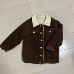 X-GIRL フリース襟付きコーデュロイジャケット