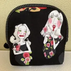 ハンドメイドポーチ　ロラライハリス