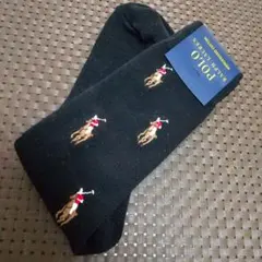 新品 RALPH LAUREN ソックス ポニー 刺繍