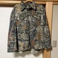 古着リアルツリー 迷彩 長袖シャツ y2k