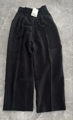 H&M ブラック スラックス パンツ