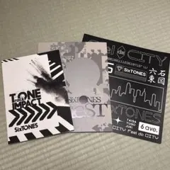 SixTONESパンフレット　3冊セット