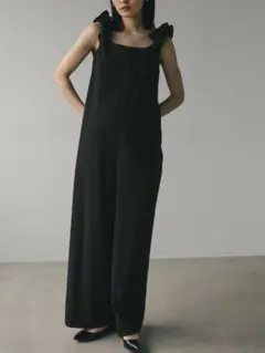 【新品未使用タグ付き】STYLEMIXER ショルダーシャーリングオールインワン