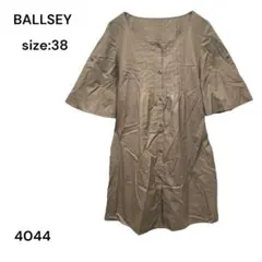 BALLSEY ボールジィ　ワンピース　38 コットン　ブラウン　おしゃれ