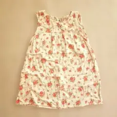 未使用に近い mialy M 130 花柄ノースリーブワンピース