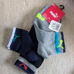 PUMA キッズソックス 3足セット 23-25cm