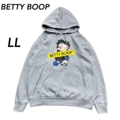 ベティーブープ プルオーバー フーディー パーカー　LL グレー