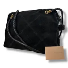 【美品】Bottega ボッテガ　ヴェネタ　ショルダー　イントレチャート　黒