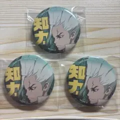 Dr.STONE ドクターストーン　石神千空　缶バッジ　3点セット