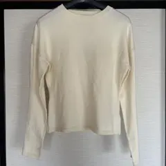 新品　未使用　AZUL ボリュームスリーブニット　アイボリー　S 春　薄手