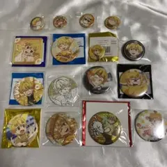 鬼滅の刃　我妻善逸　缶バッジ　まとめ売り　16点セット