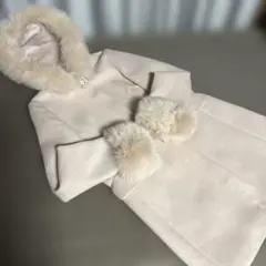 ささ様専用　美品アプワイザーリッシェ フードファー付 5wayコート ピンク