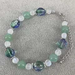 アベンチュリン ハンドメイド ブレスレット