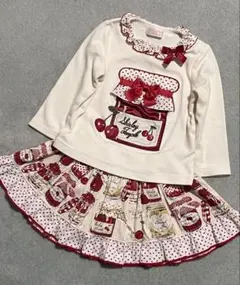 シャーリーテンプル ジャム瓶 セットアップ 赤