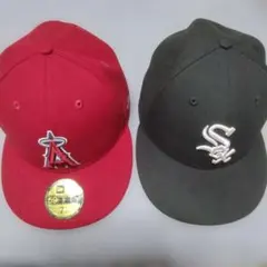 NewEra キャップ 59FIFTY 2点セット 7 3/8