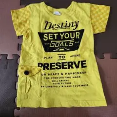 新品未使用エフオーキッズTシャツ黄色