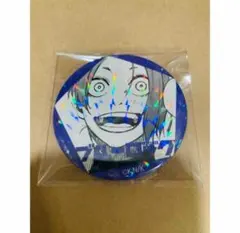 ブルーロック　ホログラム缶バッジ　御影玲王　むにゅぐるみパティオ原作絵