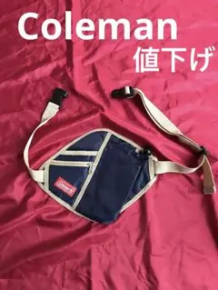 Coleman ボディバッグ ネイビー