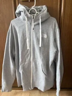 THE NORTH FACE ジップパーカーグレー　Lサイズ
