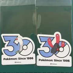 ポケモン 30周年 韓国 ポップアップ ステッカー ウミディグダ ウミトリオ