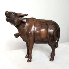 ブロンズ製 河童 置物 木台付き - メルカリ