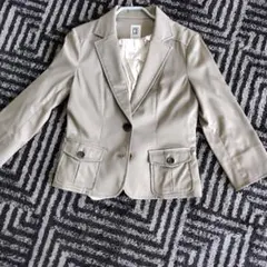 美品新品激安ベージュ ブレザー 上着これ以下にはなりません