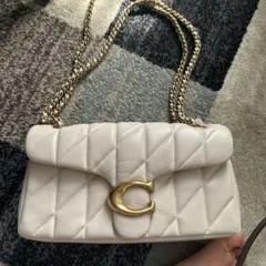 COACH キルティング 26 タビー
