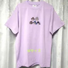 忍たま乱太郎 四年生 Tシャツ パープル Mサイズ