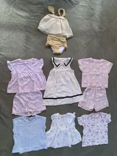 ●美品● 夏用子供服7点　まとめ売り　女の子　90cm