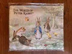 未開封　ピーターラビット フラットポーチ　22cm x 18cm