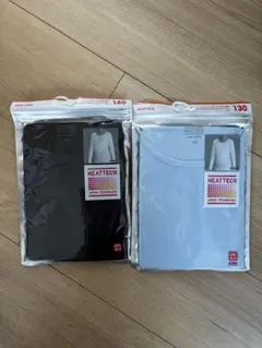 ユニクロ　HEATTECH キッズインナー 140 130 セット