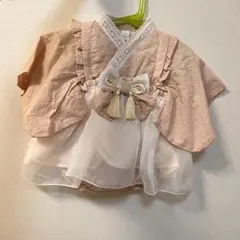 バースデイ　コトリ　袴ロンパース　70サイズ