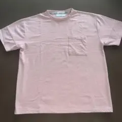 INHERIT DAYLINE ポケットTシャツ ピンク