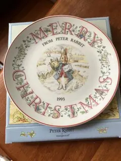 Peter Rabbit Christmas Plate1993のサムネイル