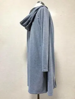 羽織物　INGNI イング　フード付き　ロングカーディガン　　ツートンカラー