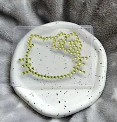 ラインストーンデコ トレカケース 硬質ケース ハローキティ