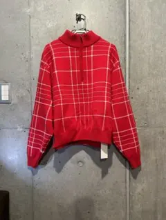 ジャックムス　ジップアップニット