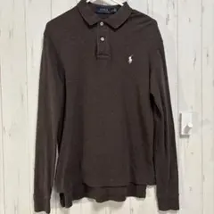 Polo Ralph Lauren グレー 長袖ポロシャツ - メルカリ