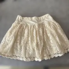 ANNA SUI mini レースキュロット　キュロットスカート120