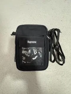 Supreme ブラック ショルダーバッグ