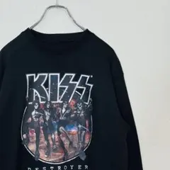 【KISS】スウェット トレーナー Lサイズ キス ブラック しまむら