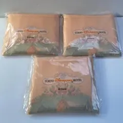 【新品未開封、おまけ付き】ディズニーランドホテル 宿泊者限定 エコバッグ×3個